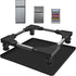 Mini Fridge Silicone Mat with Raised Edges, 24''x24''x0.5'', Prevents Water Leakage from Electrical Equipment