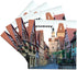Quaint Rothenburg Germany Ceramic Tile Coasters, Set of 4 by 3dRose CST_80866_3