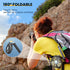 HandFan 5200mAh Portable Handheld Fan, USB Rechargeable, 180° Foldable Design for Travel and Outdoors