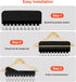 Hat Organizer Holder for Hanger & Room Closet, 1PC Black Hat Rack Storage Clips for Baseball Hats, Ball Caps, and