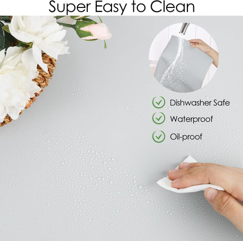 31.5x23.6 Inch Counter, Countertop Extra Large Silicone Mat, Heat Resistant Mat for Kitchen Non-Stick Silicone Baking