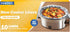SMARTAKE Disposable Slow Cooker Liners, 13"x 21" Crockpot Bags, Fit 3QT to 8QT for Cooking, 10 Liners