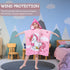 Swimming MOKANI Kids Hooded Poncho Towels, Soft & Absorbent Microfiber Beach Towel, Pool Changing Robe Bathrobe Bath