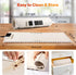 4 6 5 Settings, Countertop, Warming Mat for Food, Graphene & Aluminum Foil Full Surface Heating Electric Warming Tray