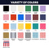 Party Essentials Plastic Banquet Table Roll, 40" x 100', Available in 27 Colors, Black