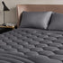 Bedsure King Size Mattress Pad - Soft Cooling Quilted Protector with 8-21" Deep Pocket, Grey