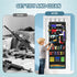 Over Door Toy Gun Storage, Hanging Organizer for Toy Guns, Hanging Toys Organizer with Pockets, Hook&Loop Straps