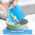 Flexible Cutting Board BPA Free 4 Colored Plastic Cutting Board Mat Set, Dishwasher Safe, 11.4 IN x 7.5 IN, 2mm Thickness by Bkinpid