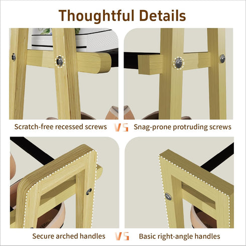 TIFFLOI Stackable Shoe Rack