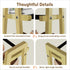 TIFFLOI Stackable Shoe Rack
