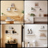 12x7x1.5 Set 3) Floating Shelves for Wall, Bathroom Shelves Over Toilet, Wall Shelves & Book Shelf for Room, Hanging