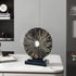 Paytonture Abstract Statue for Home Decor,Office Desk Sculpture for Men,Creative Round Line Ornament