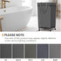 160L Laundry Basket with Wheels, Large Laundry Hamper with Removable Bag and Steel Frame, Rolling Dirty Clothes Basket