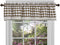 Sweet Home Collection Kitchen Curtain Valance, 14" x 58", Taupe Window Panel Treatment