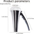 Nutcracker: Effortlessly Cracks Large to Medium Nuts, Heavy Duty Nut Cracker tool with Splash-Proof Clear Lid, Long