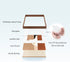 8x8 8x8 6x6 Recuerdos Picture Frame Natural Walnut Wood, Square Wooden Photo Frame with Mat for Gallery Wall Mount