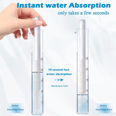 PlikBlik Closet Drying Rod Stick for Toys, Reusable Diatom Desiccant & Deodorizer with Quick Drying Water Absorption