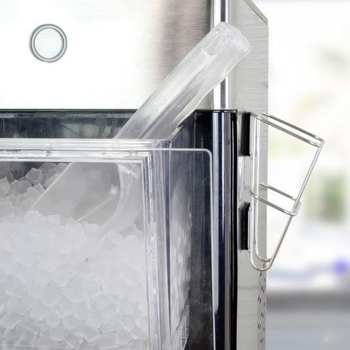 Darware Ice Maker Scoop with Holder, 2-Piece Set for Counter Top Ice Makers and Machines