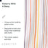 3-Pack Set GEOMETRY Kitchen Dish Cloths - Quick Dry Dishcloths for Kitchen - Premium Dish Rags with Geoweave - Stripe