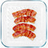 Microwave Bacon Cooker Pan, Square Glass Bacon Tray for Microwave and Oven