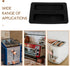 Silicone Toaster Dust Cover, 2 Slice Electric Bread Maker Lid, Black Toaster Machine Top Cover Accessories