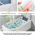 6 PRATIQUE Non Slip Bathtub Stickers, Pages Sea Organism Adhesive Kids Anti Slip Decal Threads for Shower Floor