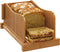 Bamboo Bread Slicer, Adjustable Bread Slicer Guide with 3 Thickness Size, Foldable