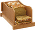 Bamboo Bread Slicer, Adjustable Bread Slicer Guide with 3 Thickness Size, Foldable