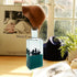 Generic Unsinkable Boat Black Pearl Pirate Ship in a Box Bottle Decorations, Ship Model Fluid Liquid Drift Bottle