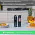 Gravity Electric Salt and Pepper Grinder Set - Adjustable Coarseness, One-Handed Operation, Battery Powered, Black