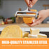 3 Mozzarella Sopito Stainless Steel Wire Cheese Slicer With Extra Wires Adjustable Thickness, Handheld Cheese Block