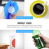 Multicoloured Silicone Bottle Opener Grippers, 4Pcs Rubber Jar Gripper Pads, Round Non-Slip Kitchen Coasters for