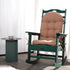 47x19.6x4 Inch, Adirondack Chair Cushion, Extra Thick High Back Rocking Chair Cushion Folding Patio Pads with Ties