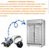 Refrigerator Temperature Control Kit 800393 Compatible with True Refrigerators, Replace 800306, 831932