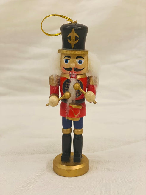 Kurt Adler C6148 4-Piece Wooden Nutcracker Ornament Box Set, 5-Inch