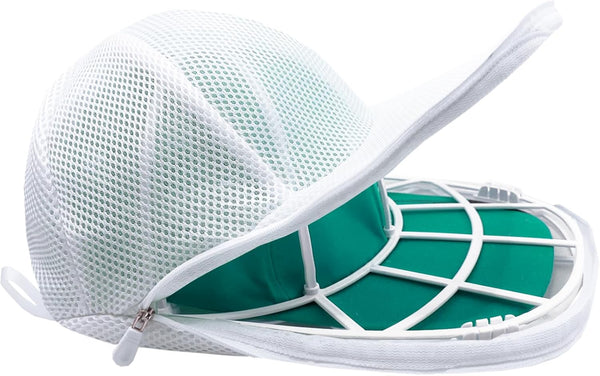 Hat Cleaner - Hat Cage for Washing, Laundry Wash Bags for Baseball Caps, Cap Washer Frame for Washing Machine or