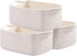 OIAHOMY Cotton Rope Storage Baskets | Decorative Storage Basket for Closet Storage,