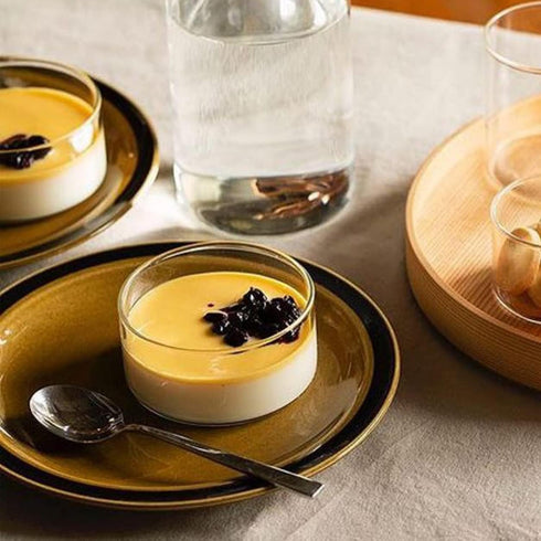 Borosil Set of 6 Small Glass Bowls, 6 Oz Clear Ramekin, Lightweight Katori Bowls for Kitchen, Heat Resistant