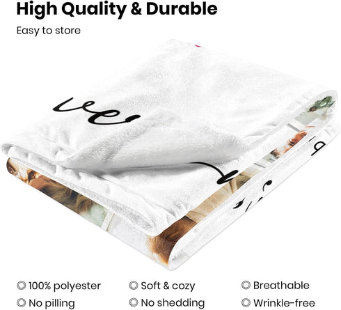 80"x60" Sublimation Blanket Thick Sublimation Throw Blanket Heat Press Make My Own Blanket White Blank Blanket Custom
