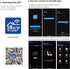 66FT 200 Dazzle Bright Smart Color Changing Christmas Lights, LED RGB String Lights with Remote & App Controlled