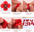 Artificial Silk Rose Petals for Romantic Night, Wedding, Party, Anniversary Decorations, Red, 3000 PCS