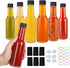 STARSIDE 5 oz Hot Sauce Bottles 6 Pack, Empty Pepper Sauce Bottle,
