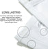 TENRAI Delicates Laundry Bags, Fine Mesh Wash Bag for Underwear, Lingerie, Bra, Pantyhose, Socks (White)