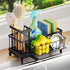 SWTYMIKI Sink Caddy Sponge Holder - Large Sponge Holder for Kitchen Sink