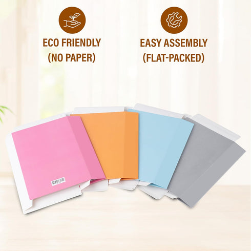 4 PROBENEX ICON Large | PCS Faux Decorative Books for Home Decor | Not Real Books (Cardboard Boxes) | Coffee Table