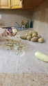 Extra Large Disposable Counter Liners, Pack of 18 Plastic Kitchen Covers for Easy Cleanup After Food Prep