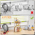 Yieach 360 Counter Organizer,2 Clear Rotating Bathroom Tier Spinning Perfume Organizer and Makeup Tower