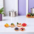 6Pcs Set UPKOCH Artificial Fruit Egg Tart Fake Cake Model Realistic Simulated Bakery Display Props for Home Kitchen