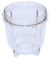 Blendin Replacement Short Cup with Stay Fresh Jar Lid, Compatible with Original Magic Bullet Blender, 8oz Cup (2 Pack)