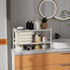 Expandable, Adjustable & Stackable Spice Rack, Metal Pantry Storage Shelves for Kitchen Countertop Organizer